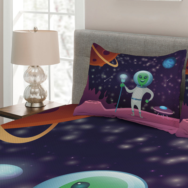 Coverlet, King Bedspread + 2 Shams