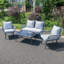 Jennetta 4 - Person Patio Conversation Set with Cushions