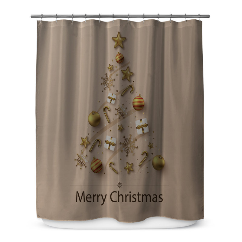 Birrell Shower Curtain, 90" H x 70" W