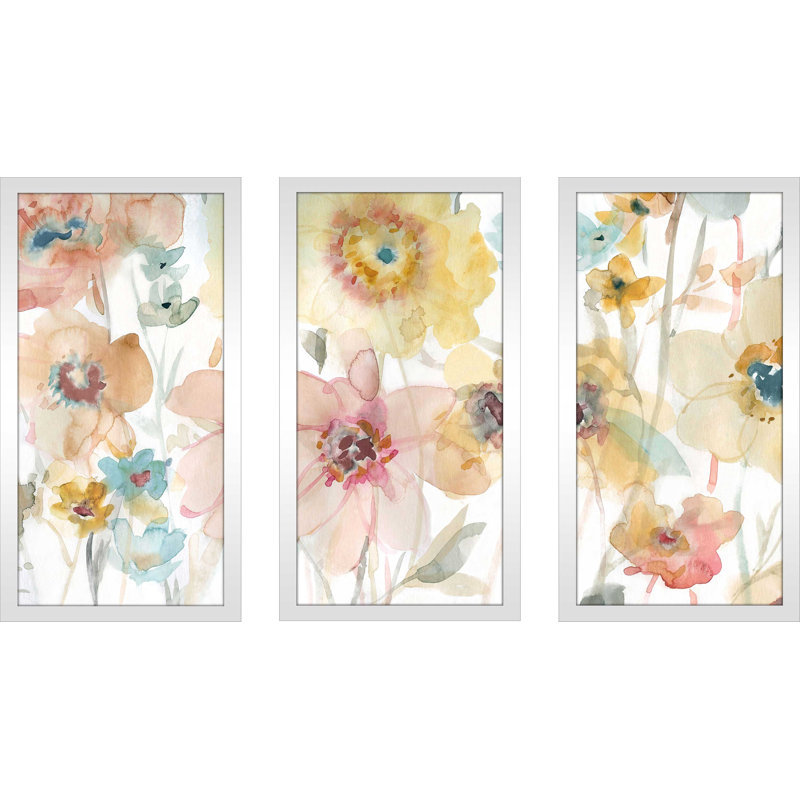 «Soft Spring II» par Carol Robinson - cadre photo imprimé multi-pièces, L 40,5 po x H 25,5 po x P 1 po