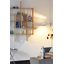 4 Piece Extraordinary Pine Solid Wood Floating Shelf with Adjustable Shelves