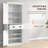 Freestanding Kitchen Pantry Tall Storage Cabinet
