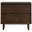 Table de chevet brun chaud Hemlock