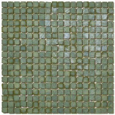 Lutezia 5/8" x 5/8"Ancient Glass Mosaic