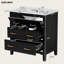 Meuble-lavabo autoportant 30 po avec lavabo en céramique 30 po, 3 tiroirs, structure en bois massif-929042441-929042446