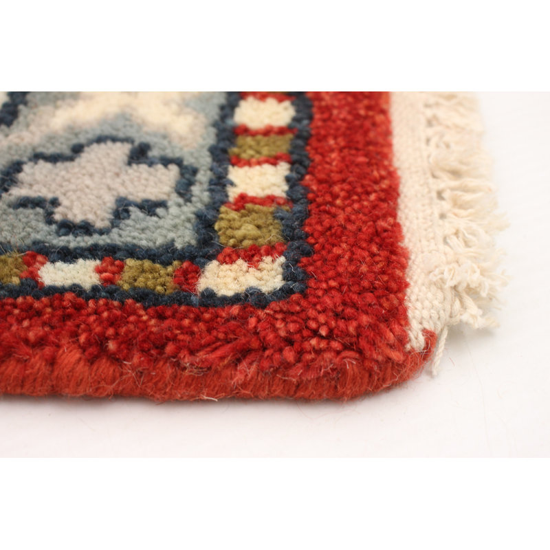 Wool Oriental Indoor Rug, Rectangle 6' x 9'