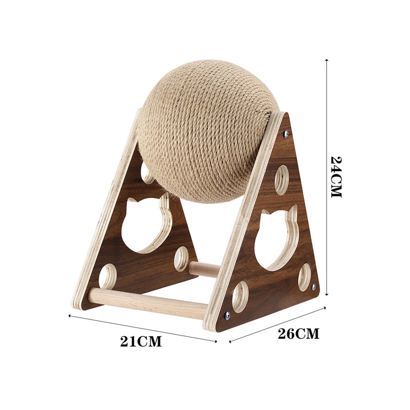 Seyla Cat Scratching Post Cat Ball Toy