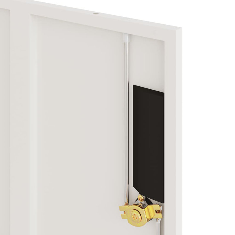 Marielos 2 -Door Credenza, White