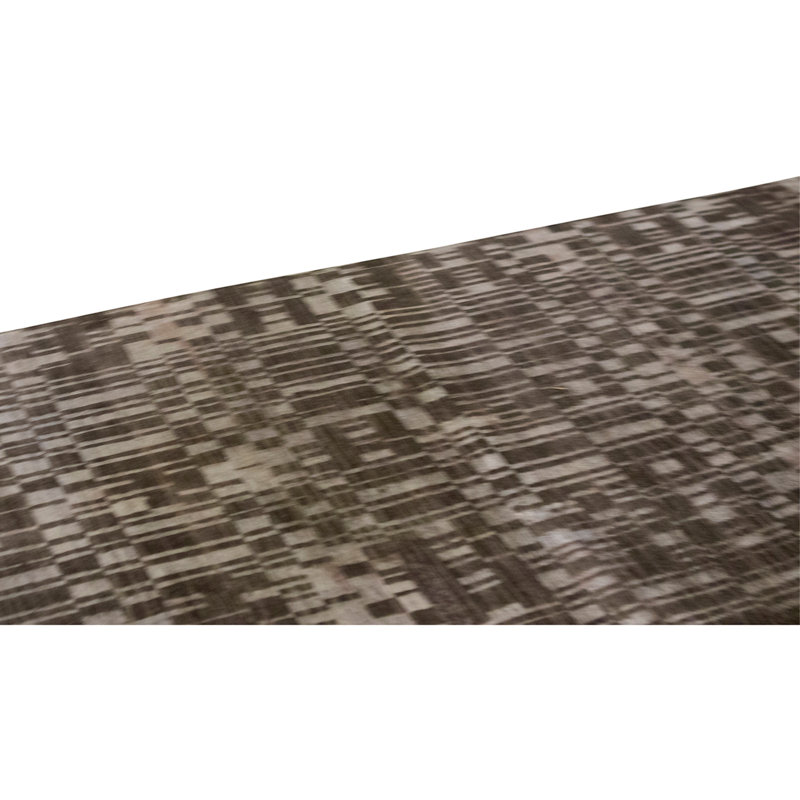 High-Quality Hand-Knotted Brown Area Rug