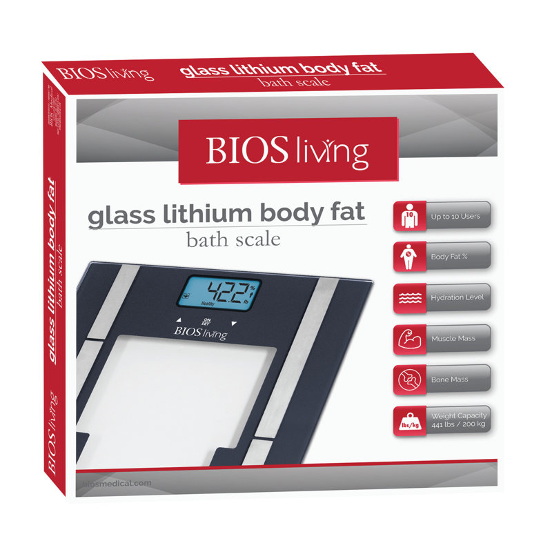 Pèse-personne Blos Glass Lithium