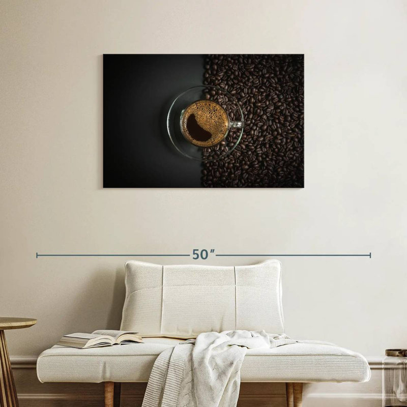 Yarlin Simple Coffee, 24" H x 36" W
