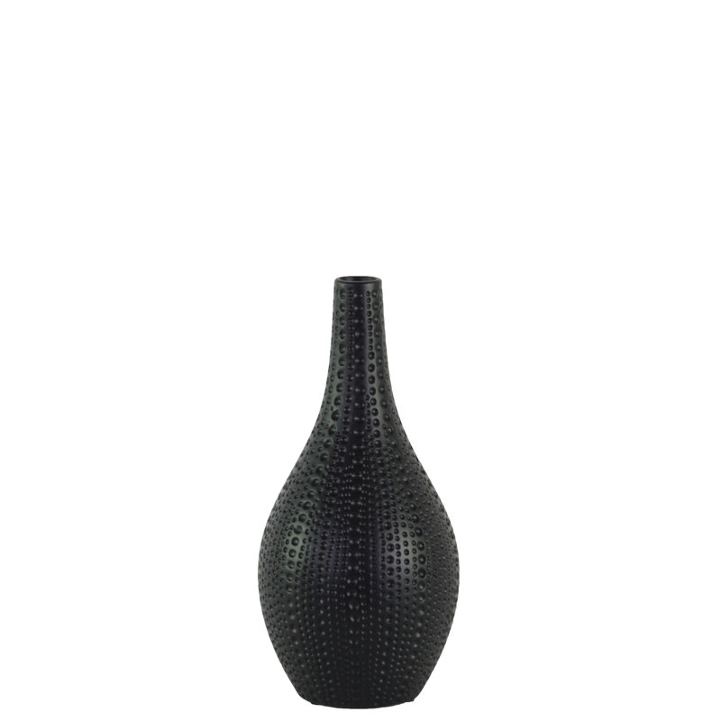 Ceramic Table Vase, Black