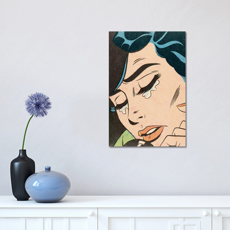 Phone by Joseph McDermott - Print on Canvas, Wrapped Canvas, 30.48 cm H x 45.72 cm W