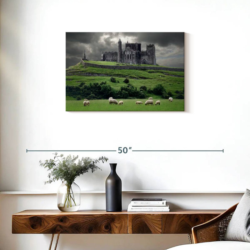 Lilie Rock Of Cashel, 20" H x 30" W
