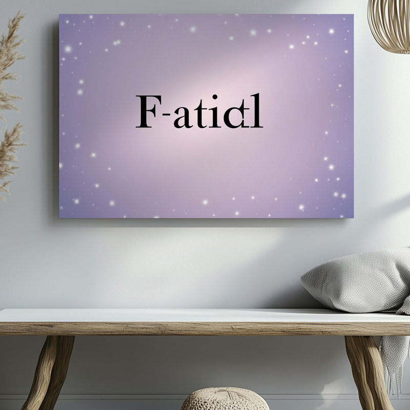 Reproduction d'art sur toile, un fond serein à dégradé avec transition élégante d'un mauve velouté foncé aux bords à un doux rosé sur toile