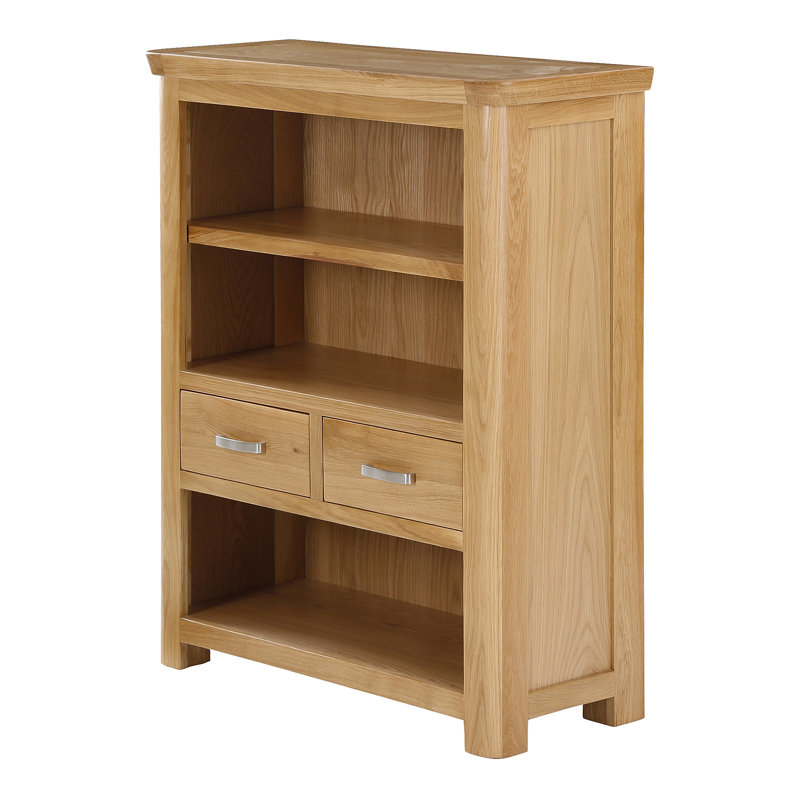 Baylor 105cm H x 85cm W Solid Wood Standard Bookcase