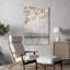 «Floral Skeleton Skull Horror Gothic Modern Art Work Decor»-101469302-101469305