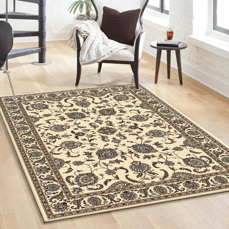 Tapis traditionnel ivoire Weiser