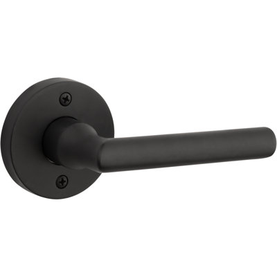 Satin Black Full Dummy Door Lever