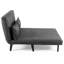 Nari 125.5Cm Linen Armless Sofa Bed-535070730