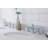 Ellie 33" Tall Oval Console Bathroom Vanity with Faucet and Overflow-2013495861