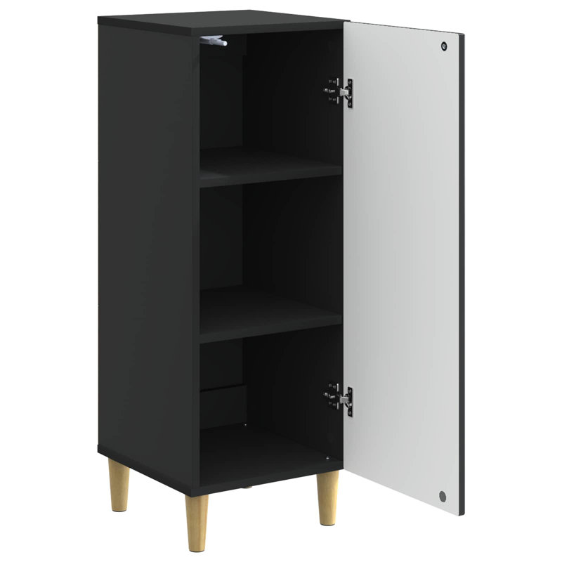 33cm Sideboard, Black