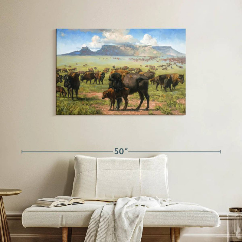 Spirit Of The Plains, 26" H x 39" W