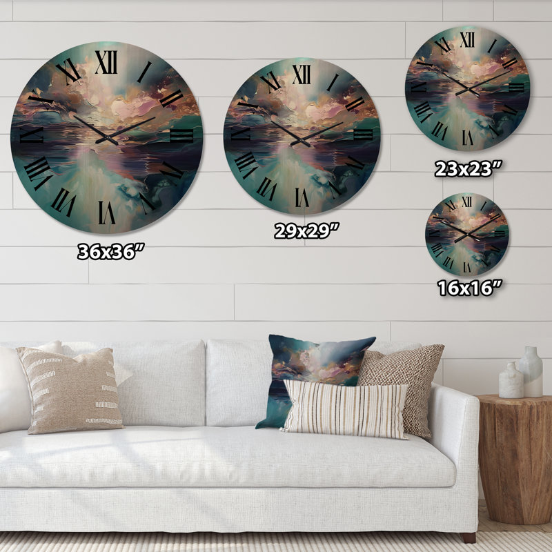 Horloge murale Shavita, Grand