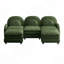 Canapé d'angle modulaire en tissu Teddy effet nuage, dossier et accoudoirs incurvés avec coussins lombaires incurvés, pouf amovible et coussin double couche de soutien-1846225899-1846225902