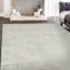 Tapis gris pâle à motif abstrait tissé à la machine 2 pi x 3 pi Eyona-488847776