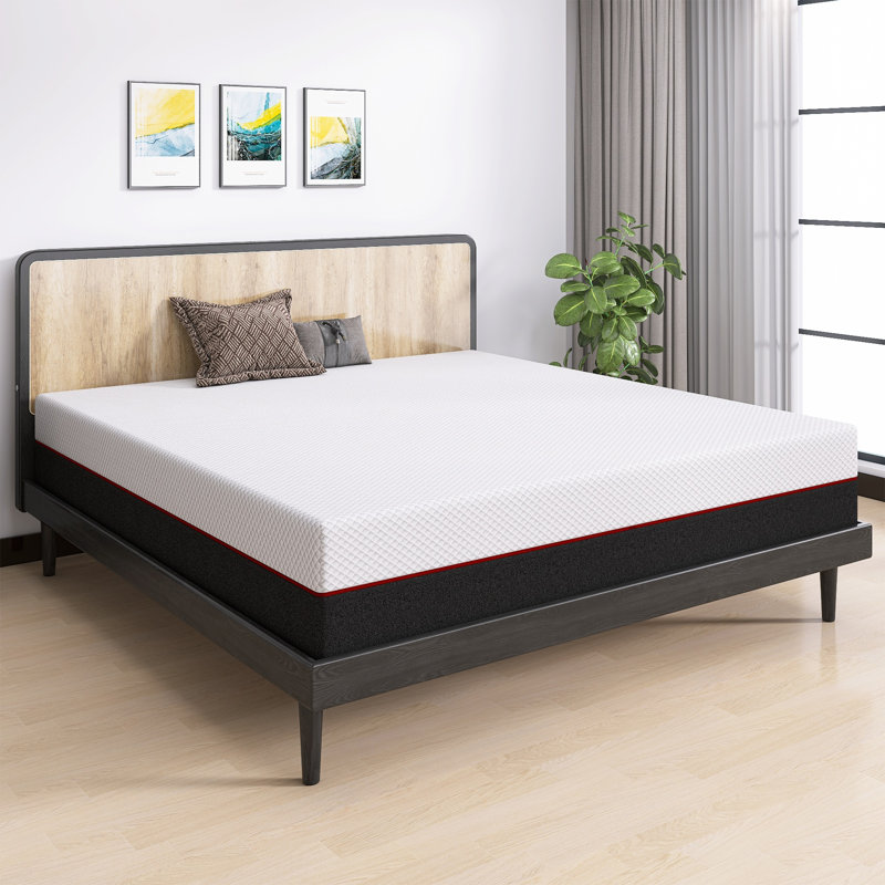 Matelas moyen en mousse viscoélastique 10 "dans une boîte, Simple