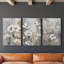 Floral Study Series CXLI - Ensemble de toiles tendues avec châssis Premium - Prêt à être accroché-987904270