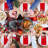 Red Napkins Disposable Dinner Paper Napkins with Pocket 100 Pack