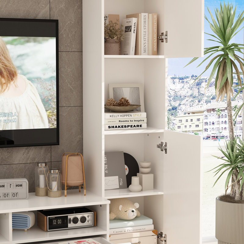Modern Entertainment Center For Tvs Up To 65"