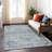 Machine Washable Indoor/Outdoor Xhevrie Sky Rug-1823227555