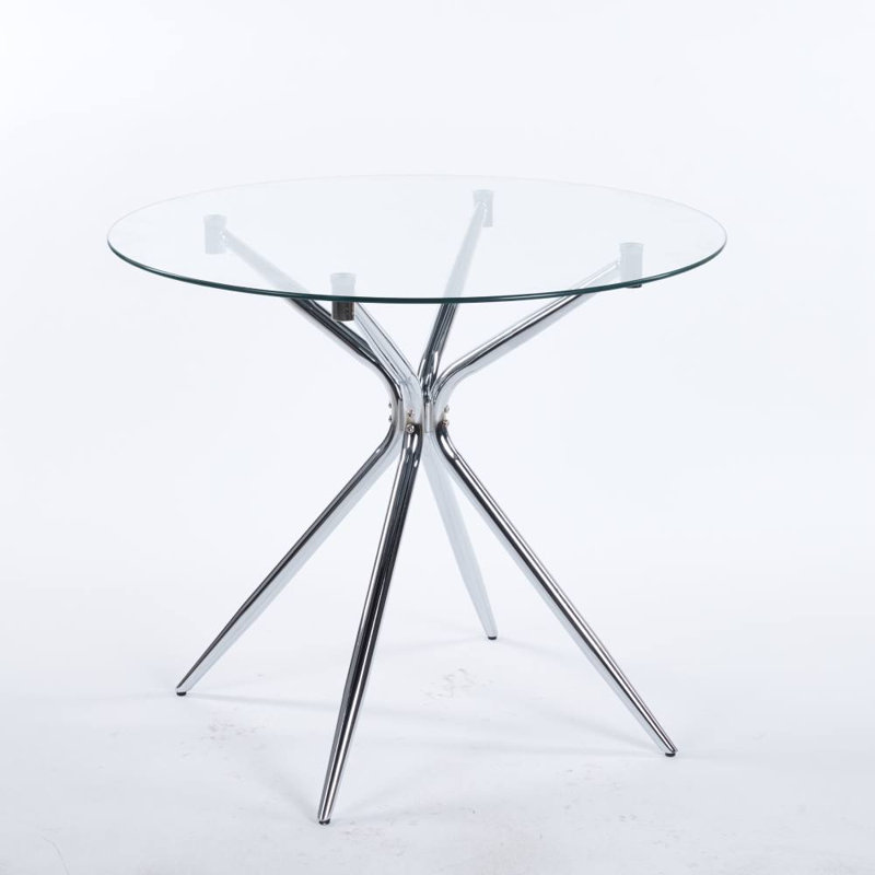 Round Dining Table (Chrome)