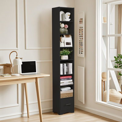 Taegan 180cm H x 23.5cm W Bookcase