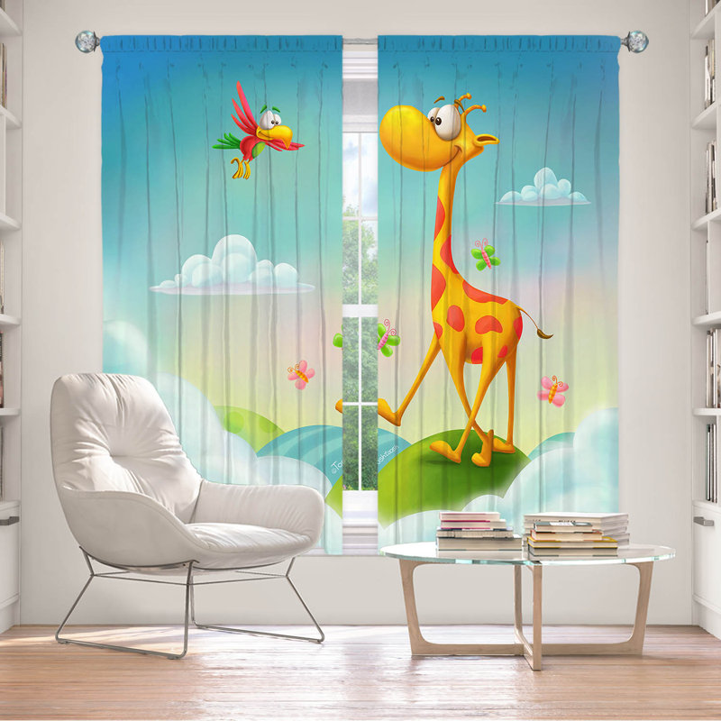 Battarbee Room Darkening Curtain, L 40 po x L 82 po