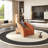 Light luxury single sofa-105623275