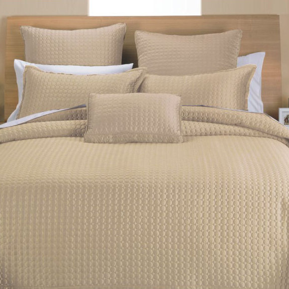 Classic Outdoor Pillow Cover, Cream Circle, Standard