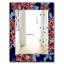 Miroir mural sans cadre floral-40101950