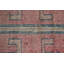 Tapis Anatolian fabriqué à la main: chemin de table en laine turque rétro avec motif géométrique pour le couloir