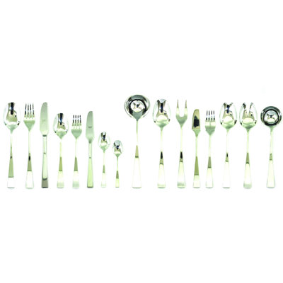 Ensemble de couverts Italia - 126 pièces - Acier inoxydable