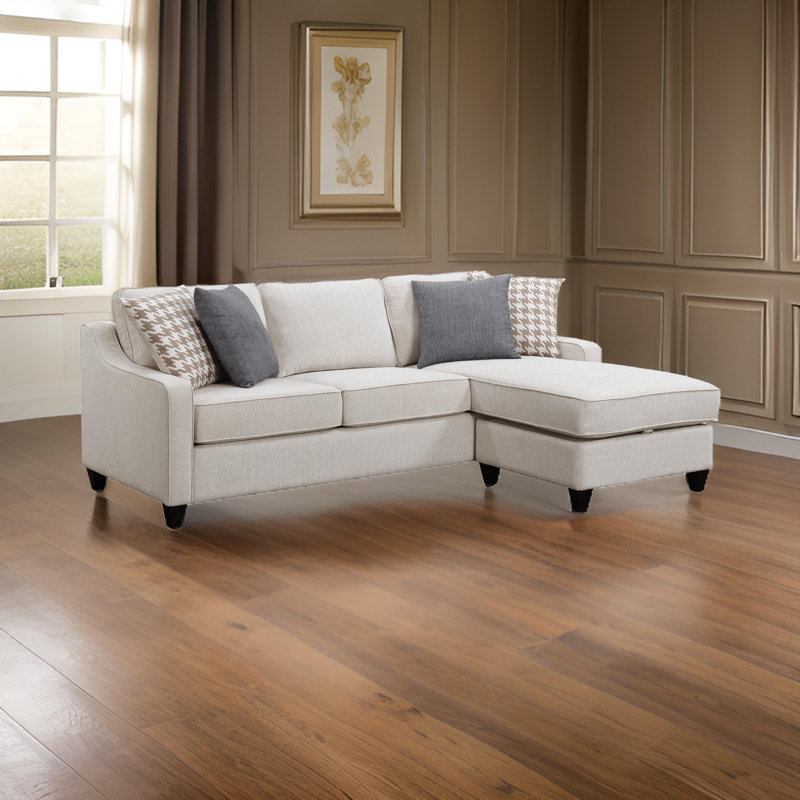 Canapé et chaise longue réversible de 90,25 po Cendejas