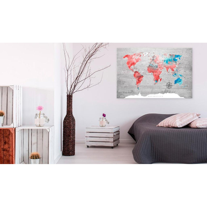 Red Roam sur impression sur toile, H 16 po x l 24 po x P 0,7 po