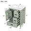 Ensemble de meuble-lavabo autoportant 24 po avec lavabo en céramique Rosella, 3 portes à fermeture douce-451180169