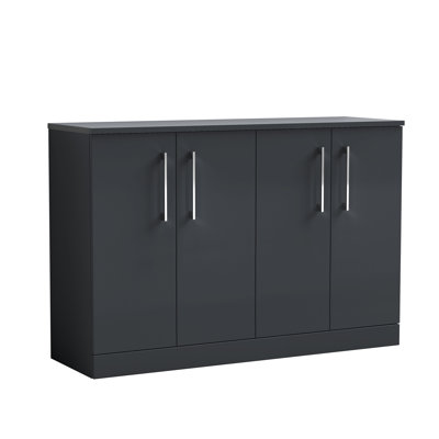 Arno 1205cm Double Bathroom Vanity Base Only