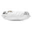 Coussin d'extérieur Winter Whites Cabin with Deer