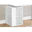 Bureau d'ordinateur, bureau à domicile, à gauche, à droite, tablettes de rangement, L 55 po, bureau, stratifié pour ordinateur portable, métal, contemporain, moderne-78566744