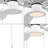 Edgelit 1-Light LED Ceiling Fan Light Kit-186630869